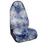 White And Blue Acid Wash Tie Dye Print Waterproof Car Seat Cover