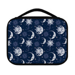 White And Blue Celestial Pattern Print Classic Bible Case