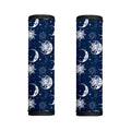 White And Blue Celestial Pattern Print Handle Covers