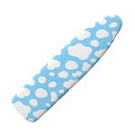 White And Blue Cow Print Ironing Board Cover