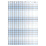 White And Blue Tattersall Pattern Print Curtain