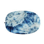 White And Blue Tie Dye Print Car Side Mirror Covers