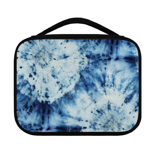 White And Blue Tie Dye Print Classic Bible Case