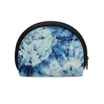 White And Blue Tie Dye Print Coin Purse