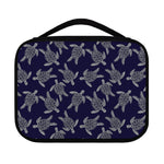 White And Blue Turtle Pattern Print Classic Bible Case