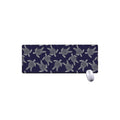 White And Blue Turtle Pattern Print Extended Mouse Pad