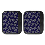 White And Blue Turtle Pattern Print Handle Covers