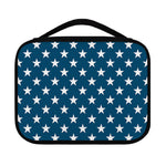White And Blue USA Star Pattern Print Classic Bible Case