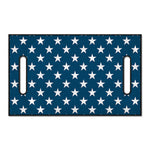 White And Blue USA Star Pattern Print Golf Cart Seat Cover