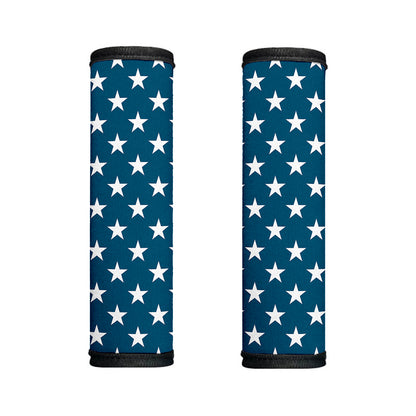 White And Blue USA Star Pattern Print Handle Covers