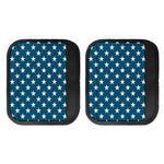 White And Blue USA Star Pattern Print Handle Covers