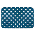 White And Blue USA Star Pattern Print Indoor Door Mat