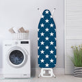 White And Blue USA Star Pattern Print Ironing Board Cover