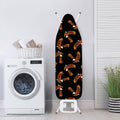 White And Brown Eagle Pattern Print Ironing Board Cover