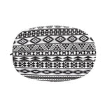 White And Grey Aztec Pattern Print Car Side Mirror Covers