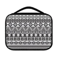 White And Grey Aztec Pattern Print Classic Bible Case