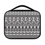 White And Grey Aztec Pattern Print Classic Bible Case
