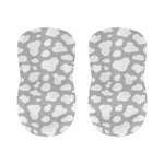White And Grey Cow Print Bar Stool Covers