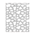 White And Grey Cow Print Curtain