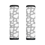 White And Grey Cow Print Handle Covers