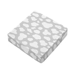 White And Grey Cow Print Outdoor Seat Cushion Cover