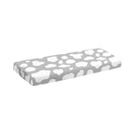 White And Grey Cow Print Piano Keyboard Cover