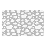 White And Grey Cow Print Polyester Doormat