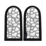 White And Grey Cow Print Skillet Handle Cover