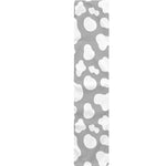 White And Grey Cow Print Table Runner