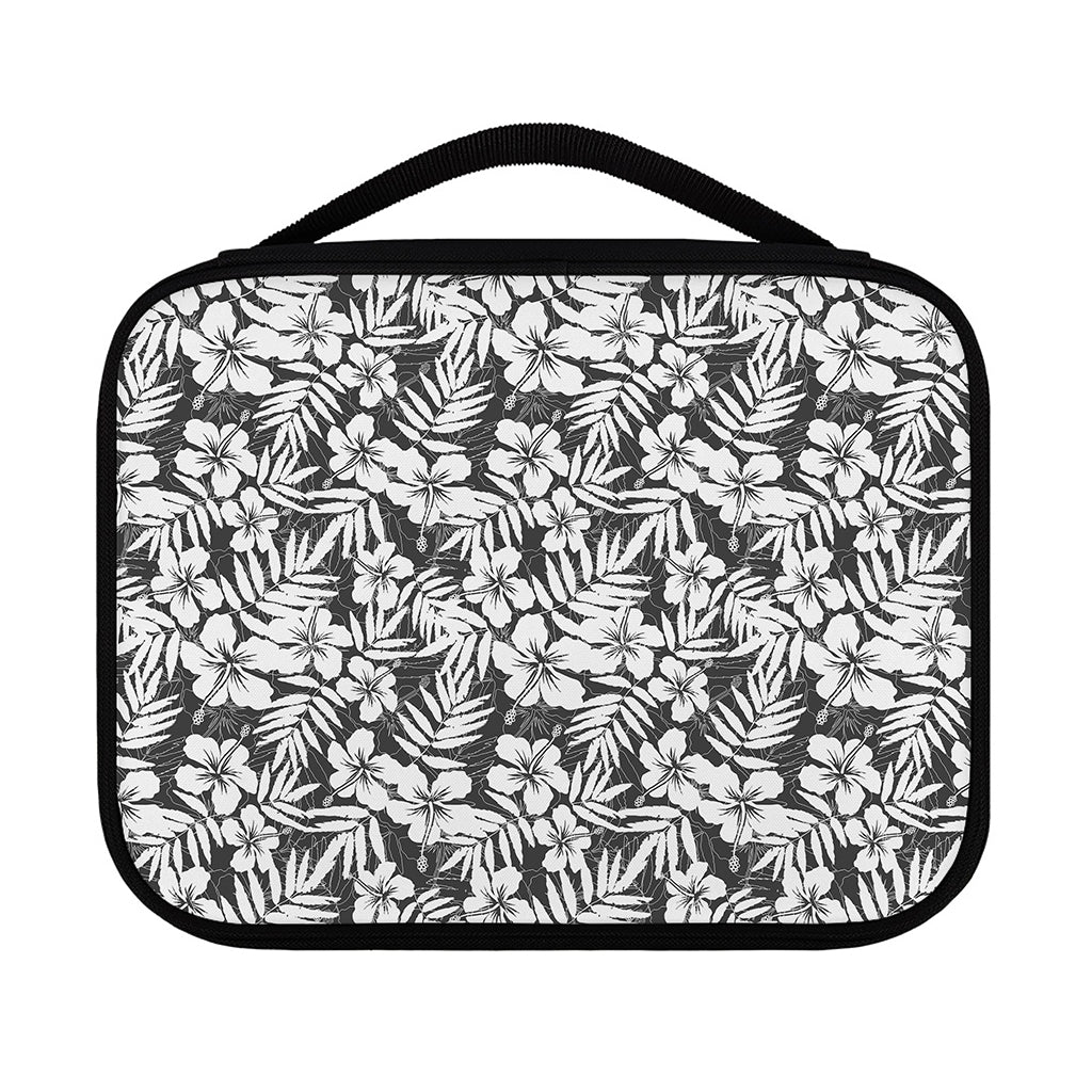 White And Grey Hawaiian Pattern Print Classic Bible Case