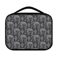 White And Grey Indian Elephant Print Classic Bible Case