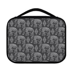 White And Grey Indian Elephant Print Classic Bible Case