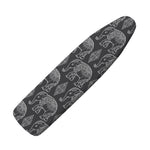 White And Grey Indian Elephant Print Ironing Board Cover