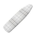 White And Grey Plaid Pattern Print Ironing Board Cover