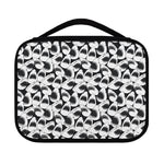 White And Grey Shark Pattern Print Classic Bible Case