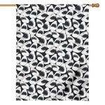 White And Grey Shark Pattern Print House Flag