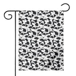 White And Grey Shark Pattern Print House Flag
