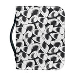 White And Grey Shark Pattern Print Leather Bible Cover