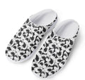 White And Grey Shark Pattern Print Mesh Casual Shoes