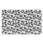 White And Grey Shark Pattern Print Polyester Doormat