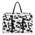 White And Grey Shark Pattern Print Utility Tote Bag