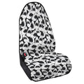 White And Grey Shark Pattern Print Waterproof Car Seat Cover