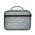 White And Grey Western Floral Print Briefcase Bible Bag