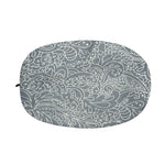 White And Grey Western Floral Print Car Side Mirror Covers