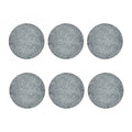 White And Grey Western Floral Print Coaster Set