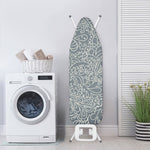 White And Grey Western Floral Print Ironing Board Cover