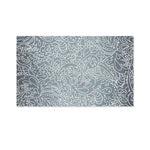 White And Grey Western Floral Print Polyester Flag