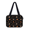 White And Orange Aboriginal Art Print Double Strap Bible Bag