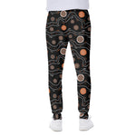 White And Orange Aboriginal Art Print Scuba Joggers