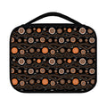 White And Orange Aboriginal Dot Print Classic Bible Case